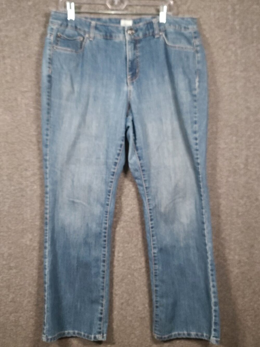 Just My Size Women's Straight Leg Blue Jeans